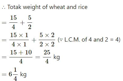 Fractions ICSE Class-7th Concise Selina Maths Solutions Exe 3c 6.1