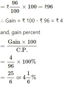Profit Loss and Discount ICSE Class-7th Concise Selina Maths Solutions Chapter-9 img 2