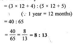 Ratio for ICSE Class-6th Concise Maths Exe-11 B Ans-4.3