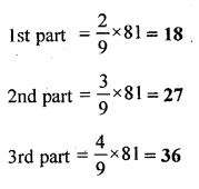 Ratio for ICSE Class-6th Concise Maths Exe-11 C Ans-3