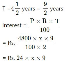 Simple and Compound Interest ICSE Class-8th Concise Selina Mathematics Solutions Chapter-9 img 17