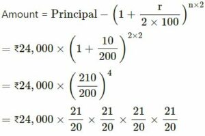 Simple and Compound Interest ICSE Class-8th Concise Selina Mathematics Solutions Chapter-9 img 39