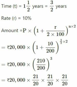 Simple and Compound Interest ICSE Class-8th Concise Selina Mathematics Solutions Chapter-9 img 41