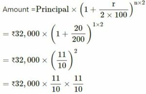 Simple and Compound Interest ICSE Class-8th Concise Selina Mathematics Solutions Chapter-9 img 42