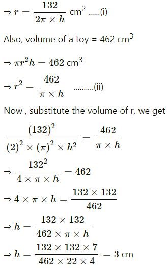 Surface Area Volume Capacity Exe-21 B ICSE Class-8th Concise Mathematics Selina Solutions img 9