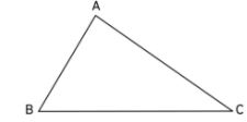 Draw a triangle with no line of symmetry