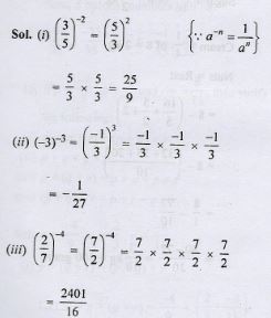 exponents and powers class 8 icse ml aggarwal