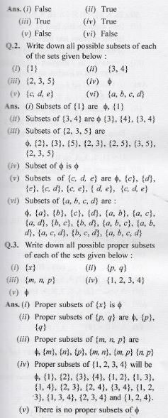 Sets Class 7th Rs Aggarwal Icse Maths Goyal Brothers Icsehelp