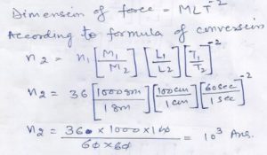 Ans 10 Dimensional Analysis Nootan Solutions ISC Physics Class-11
