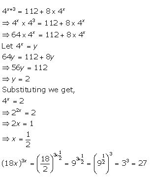 Indices Exponents Concise Class-9th ICSE Maths Selina Publications ...