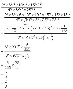 Ans 13 Exercise - 7(C) Indices ICSE Class-9th Concise Selina Maths Solutions