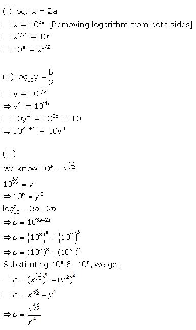 Ans 13 Exercise 8 D Logarithms ICSE Class-9th Concise Selina Maths Solutions