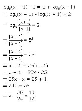 Ans 14 Exercise 8 D Logarithms ICSE Class-9th Concise Selina Maths Solutions