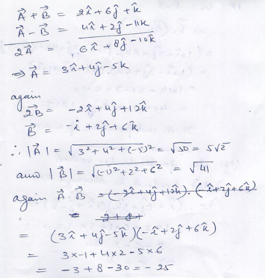 Ans 14 Motion in a Plane Nootan Solutions ISC Physics Class-11 Nageen Prakashan