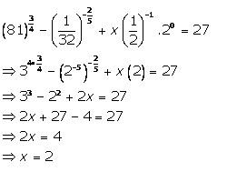 Ans 14 (iii) Exercise - 7(B) Indices ICSE Class-9th Concise Selina Maths Solutions
