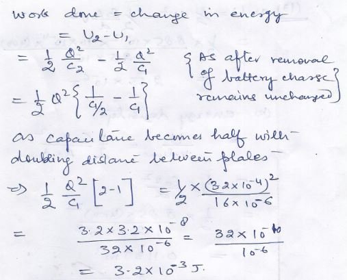 Ans 15 Capacitors and Dielectrics Nootan Solutions ISC Physics Class-12 Nageen Prakashan