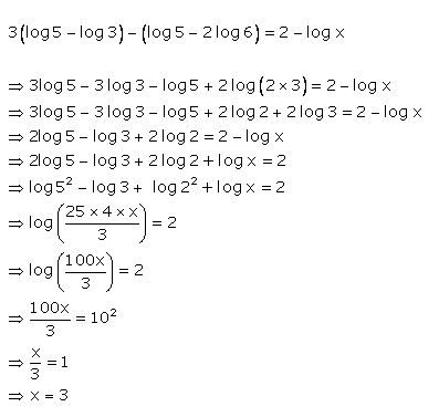 Ans 16 Exercise 8 B Logarithms ICSE Class-9th Concise Selina Maths Solutions