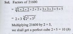 Squares And Cubes Roots Rs Aggarwal Icse Class-8th Goyal Brothers 