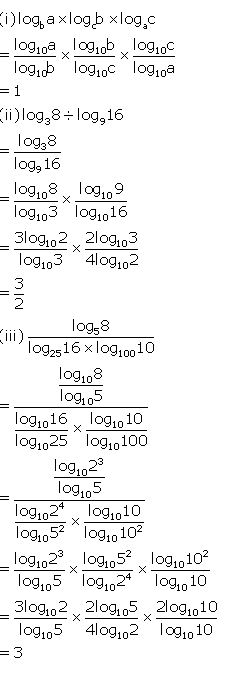 Ans 19 Exercise 8 D Logarithms ICSE Class-9th Concise Selina Maths Solutions