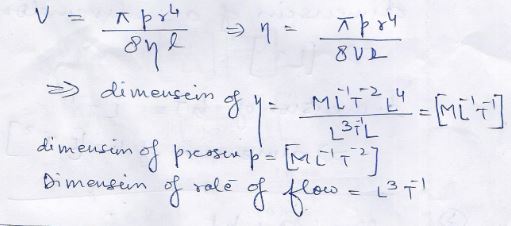 Dimensional Analysis Nootan Solutions Nageen Prakashan ISC Physics ...