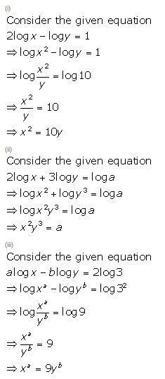 Ans 2 Exercise 8 B Logarithms ICSE Class-9th Concise Selina Maths Solutions