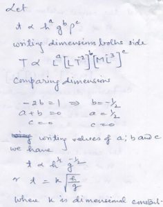 Ans 23 Dimensional Analysis Nootan Solutions ISC Physics Class-11