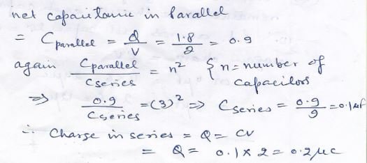 Ans 24 Capacitors and Dielectrics Nootan Solutions ISC Physics Class-12 Nageen Prakashan