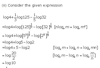 Logarithms Concise Class-9th ICSE Maths Selina Publications - ICSEHELP