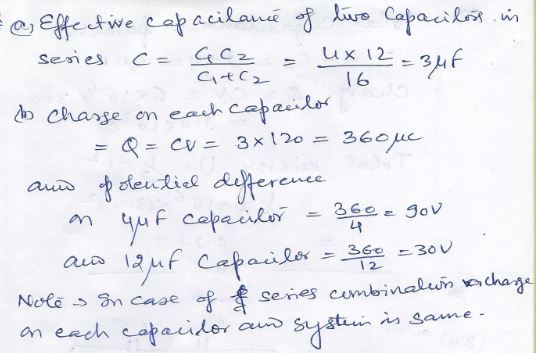 Ans 32 Capacitors and Dielectrics Nootan Solutions ISC Physics Class-12 Nageen Prakashan