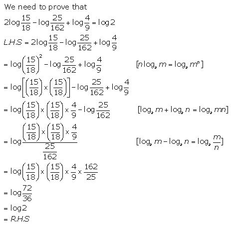 Ans 4 Exercise 8 B Logarithms ICSE Class-9th Concise Selina Maths Solutions