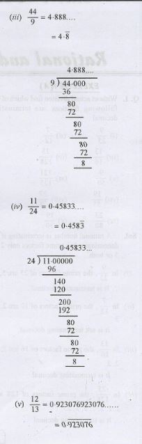 Rational And Irrational numbers RS Aggarwal Goyal Class 9 Exe-1.1 Questions3