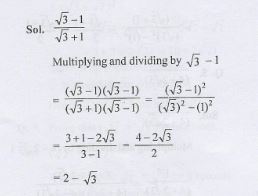 Rational And Irrational numbers RS Aggarwal Goyal Class 9 Mathematics Exe-1(D) ,Questions-7