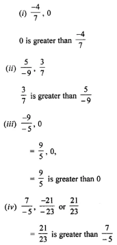 Question 4. Which of the two rational numbers is greater in each of tl following pairs?