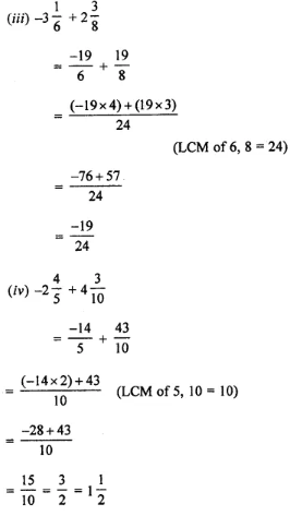 ML Aggarwal Rational Numbers Exe-3.3 Class 7 ICSE Maths Solutions ...