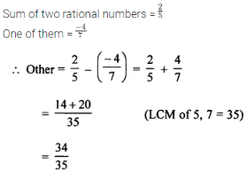 ML Aggarwal Rational Numbers Exe-3.3 Class 7 ICSE Maths Solutions ...