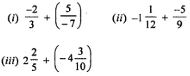 Question 7. Find the sum: