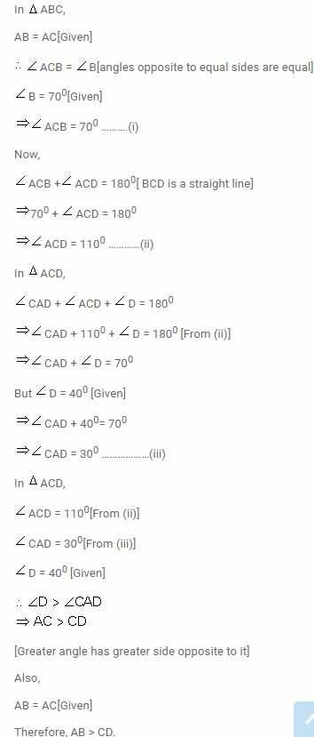 Ans 1 Exercise - 11 Inequalities Concise Class-9th Selina ICSE Maths-compressed