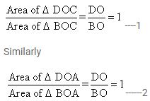 Ans 1 Exercise - 16 C Area Theorem Concise Class-9th Selina ICSE Maths