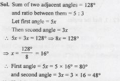 Ans 10 Exercise-10.1 Lines and Angles ML Aggarwal Class-7 ICSE Mathematics Solutions