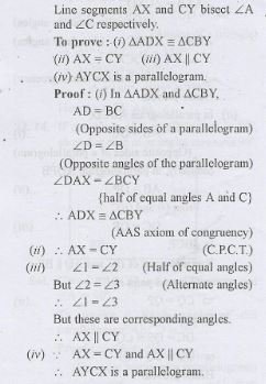 Ans 18 Exercise - 11 A Quadrilaterals ICSE Class-9th RS Aggarwal Maths Goyal Brothers