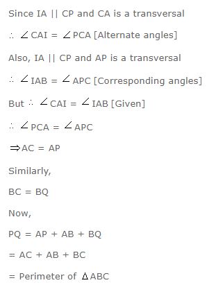 Ans 20 Exercise - 10 B Isosceles Triangles ICSE Class-9th Concise Selina Maths Solutions