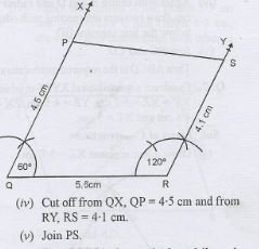 Ans 5 Exercise - 11 B Quadrilaterals ICSE Class-9th RS Aggarwal Maths Goyal Brothers