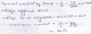Ans 50 Electric Resistance and Ohm's Law Nootan Solutions, Nageen Prakashan Kumar and Mittal