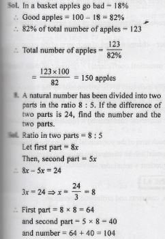 Ans 7 and 8 Model Question Paper-2 Class-7 ML Aggarwal ICSE Maths
