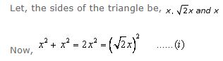 Ans 8 Exercise - 13 A Pythagoras Theorem Concise Class-9th Selina ICSE Maths