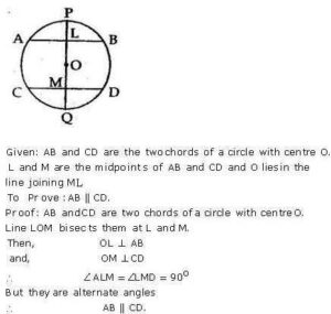 Ans 8 Exercise-17 B Circle Theorem Concise Class-9th Selina ICSE Maths-compressed