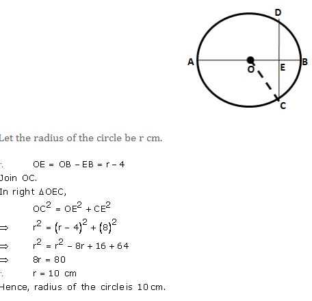 Ans 9 Exercise-17 A Circle Theorem Concise Class-9th Selina ICSE Maths-compressed