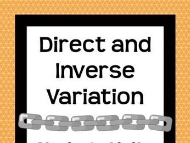 Direct and Inverse Variation RS Aggarwal ICSE Class-8th Goyal Brothers Prakashan