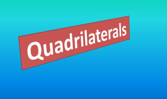 Quadrilaterals ICSE Class-9th RS Aggarwal Maths Goyal Brothers