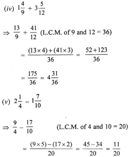 Question 2. Work out the following:
